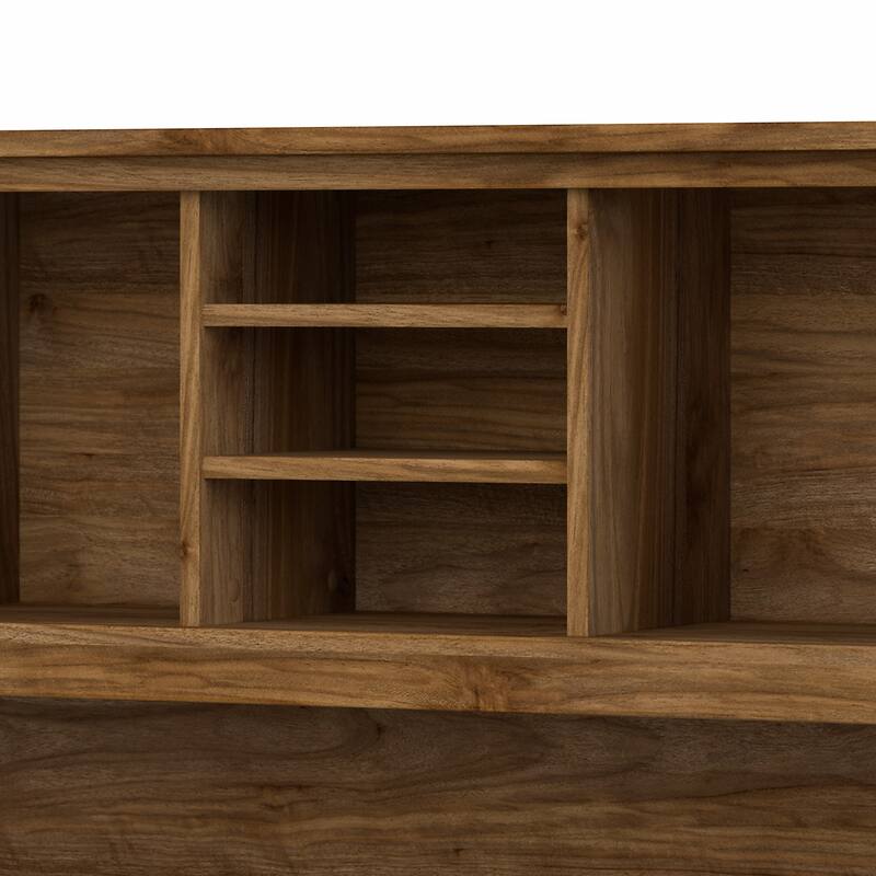 Somerset 72W Office Desk with Hutch and File Cabinet by Bush Furniture