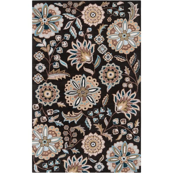 Lily Hand Tufted Transitional Floral Area Rug On Sale Overstock 9525211