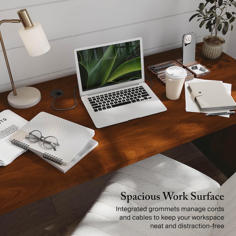 Bush Furniture Somerset 72W Office Desk with Storage Drawers