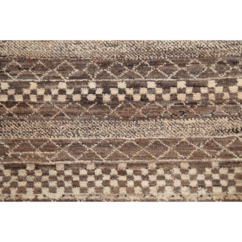 Tribal Geometric Gabbeh Kashkoli Oriental Area Rug Wool Hand-knotted - 3'0" x 5'3"