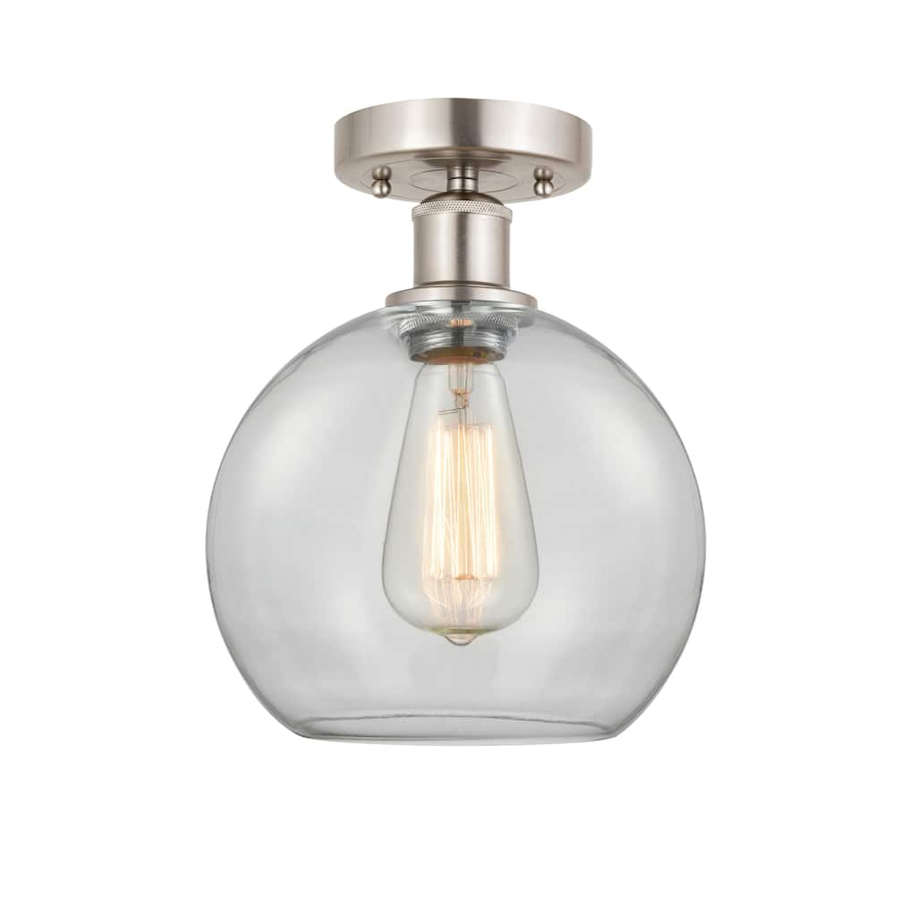 Innovations Lighting Edison Athens - 1 Light 8" Semi-Flush Mount