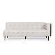 preview thumbnail 15 of 17, Clermont Mid-century Tufted Sectional Sofa by Christopher Knight Home - 114.00" L x 114.00" W x 30.75" H