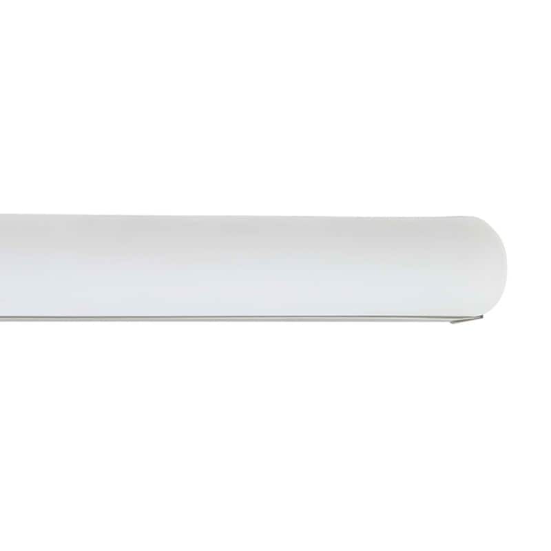 Paragonah 1-Light Dimmable LED Brushed Nickel Bath Bar - Brushed Nickel - Brushed Nickel