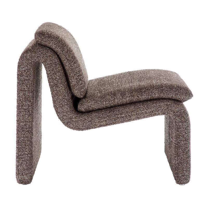 Lume Boucle Upholstered Armless Accent Chair