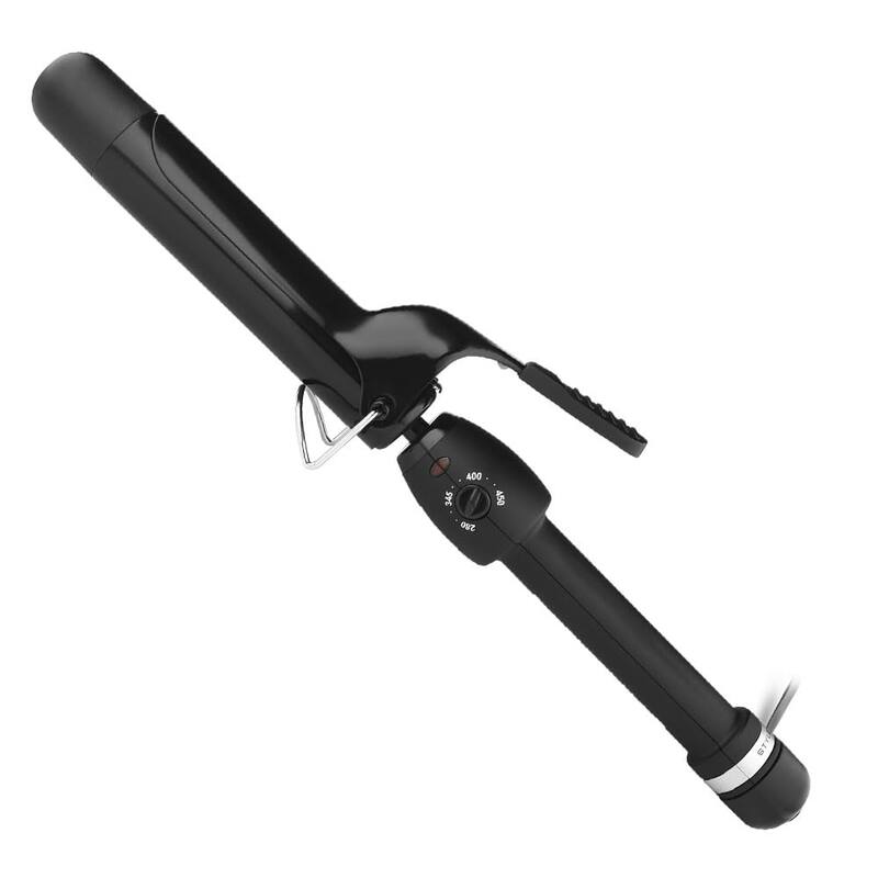 StyleCraft Black Gold Stay-Temp Professional Curling Iron Set 3 sizes included 1", 1.25" and 1.5"