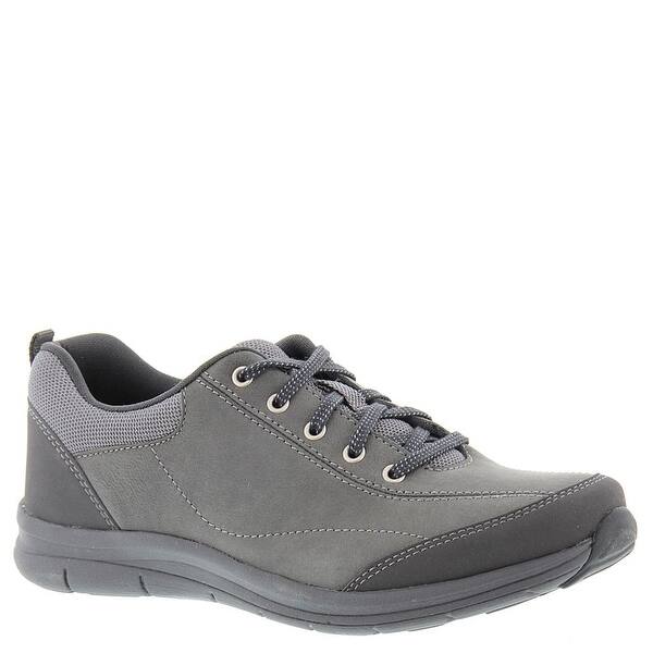 Shop Easy Spirit Womens Solana Leather Low Top Lace Up Walking