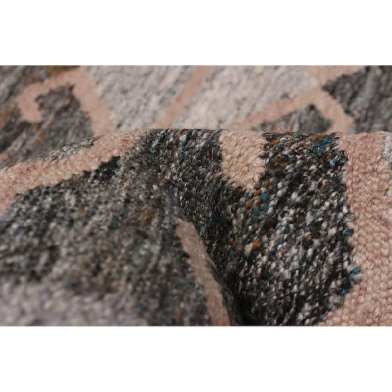 Ankara FW Grey Kilim 5'1" x 8'1" - 5'1 x 8'1