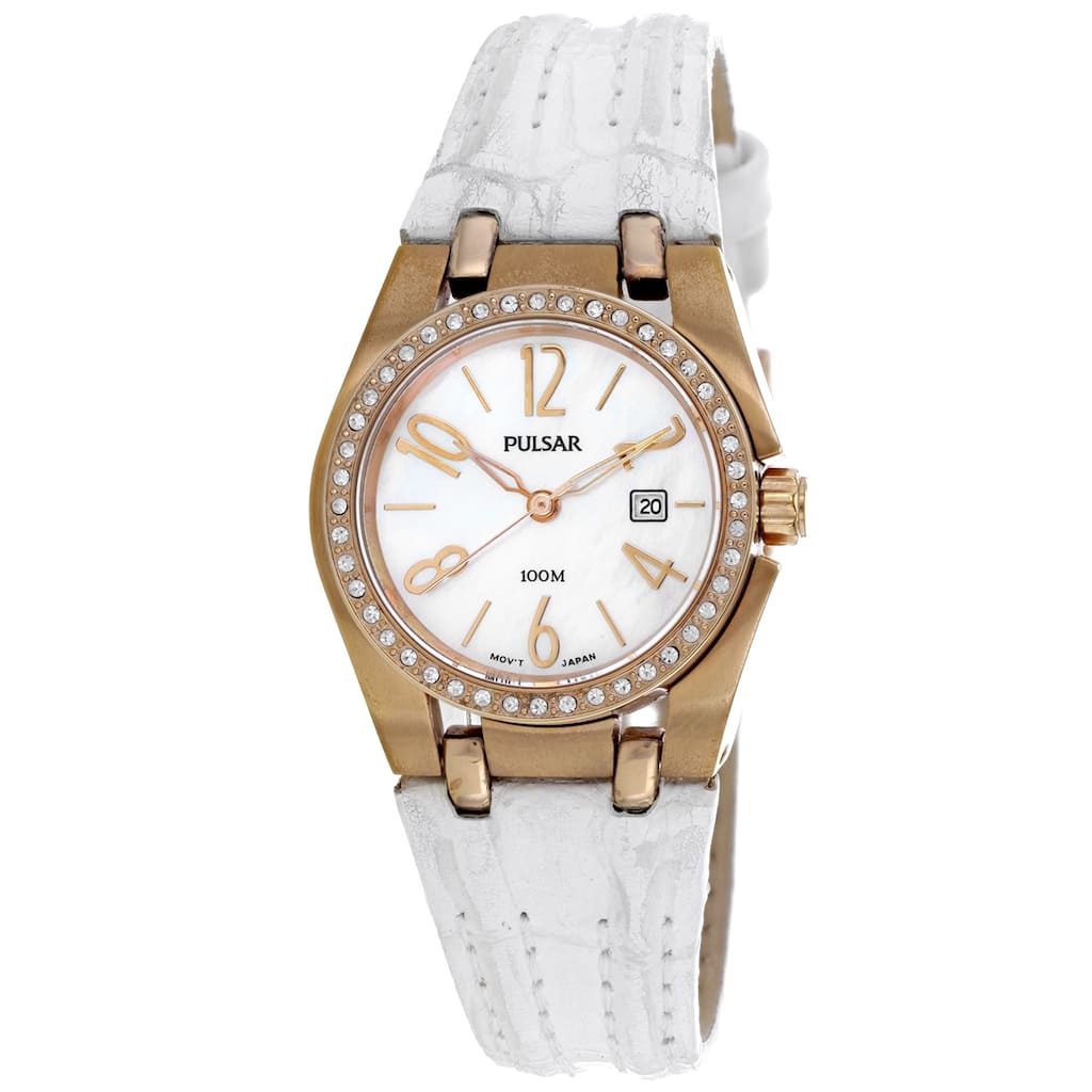 Pulsar Women's Classic White Dial Watch - PXT668X1 - One Size