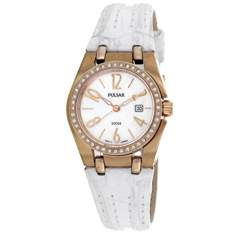 Pulsar Women's Classic White Dial Watch - PXT668X1 - One Size