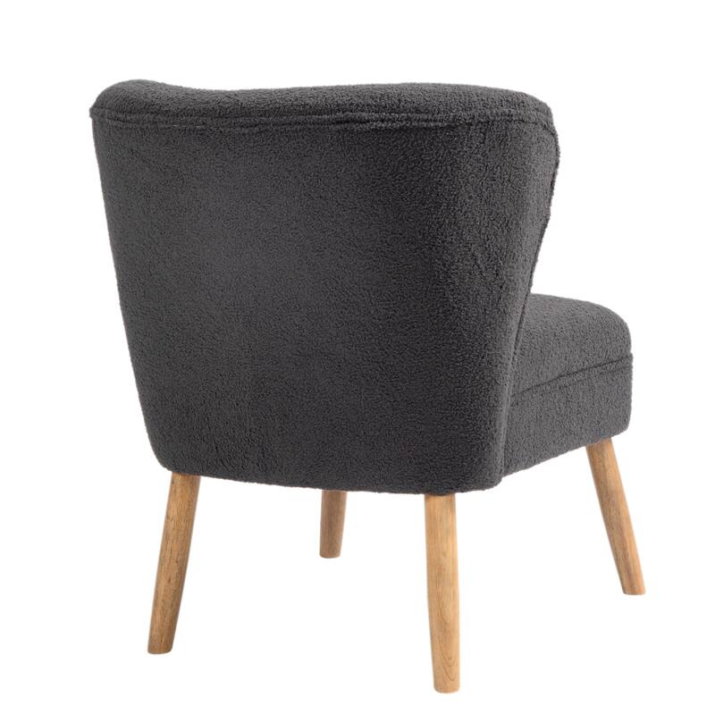 2 Set Modern Armless Accent Chair