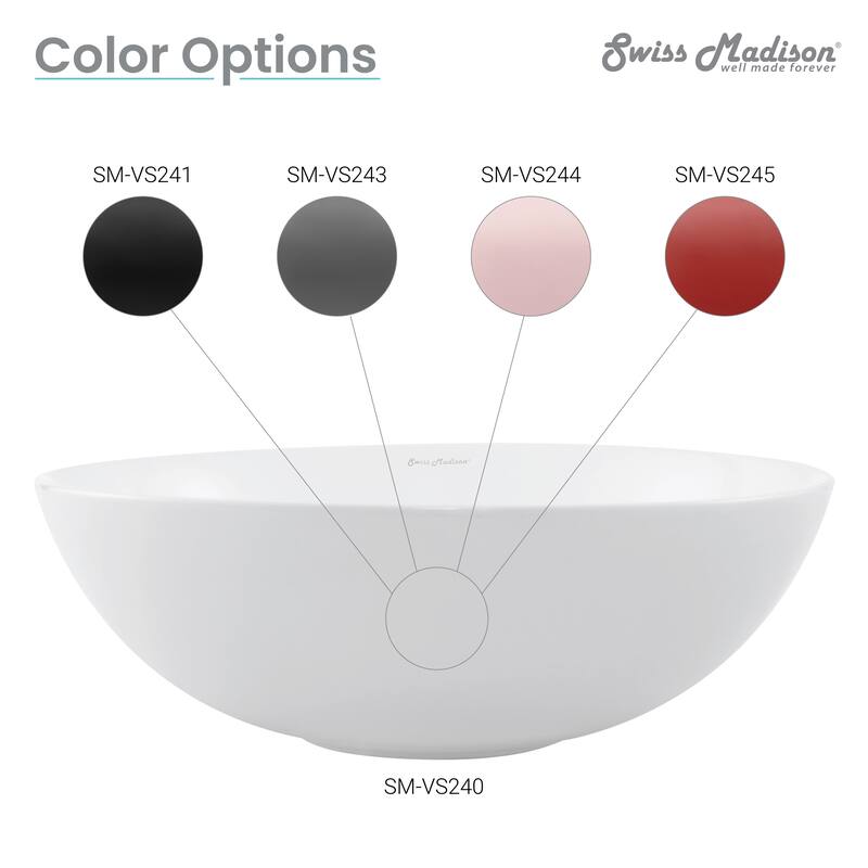 Classe 16" Ceramic Sink