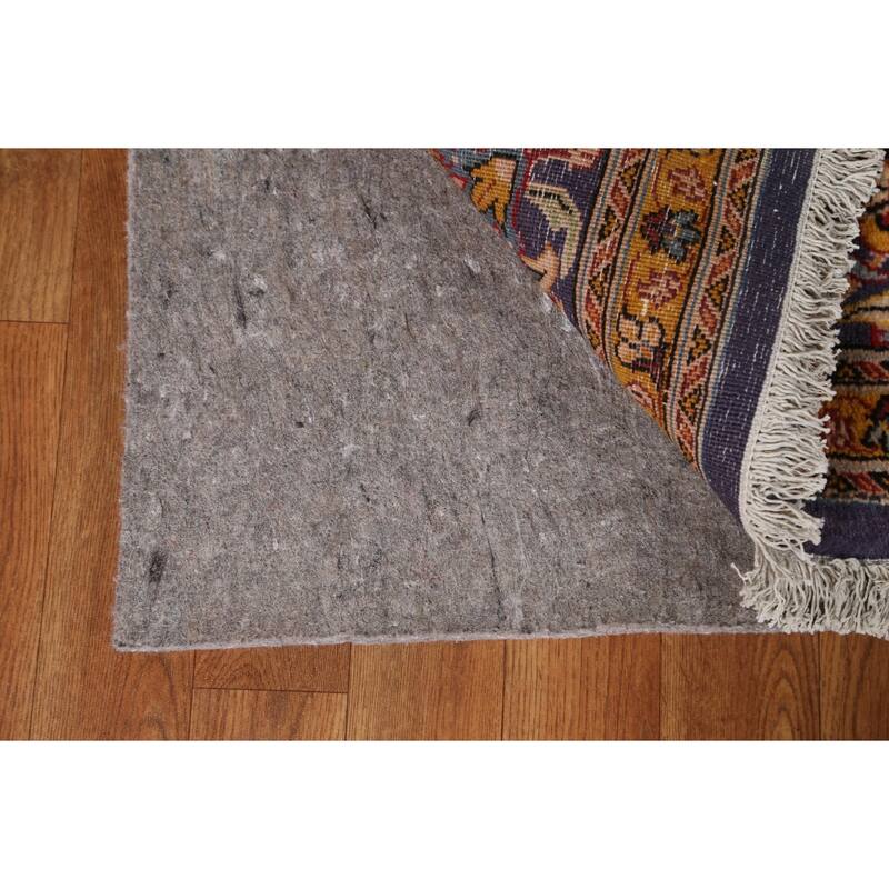 Traditional Floral Shahreza Persian Area Rug Hand-knotted Wool Carpet - 10'4" x 13'10"