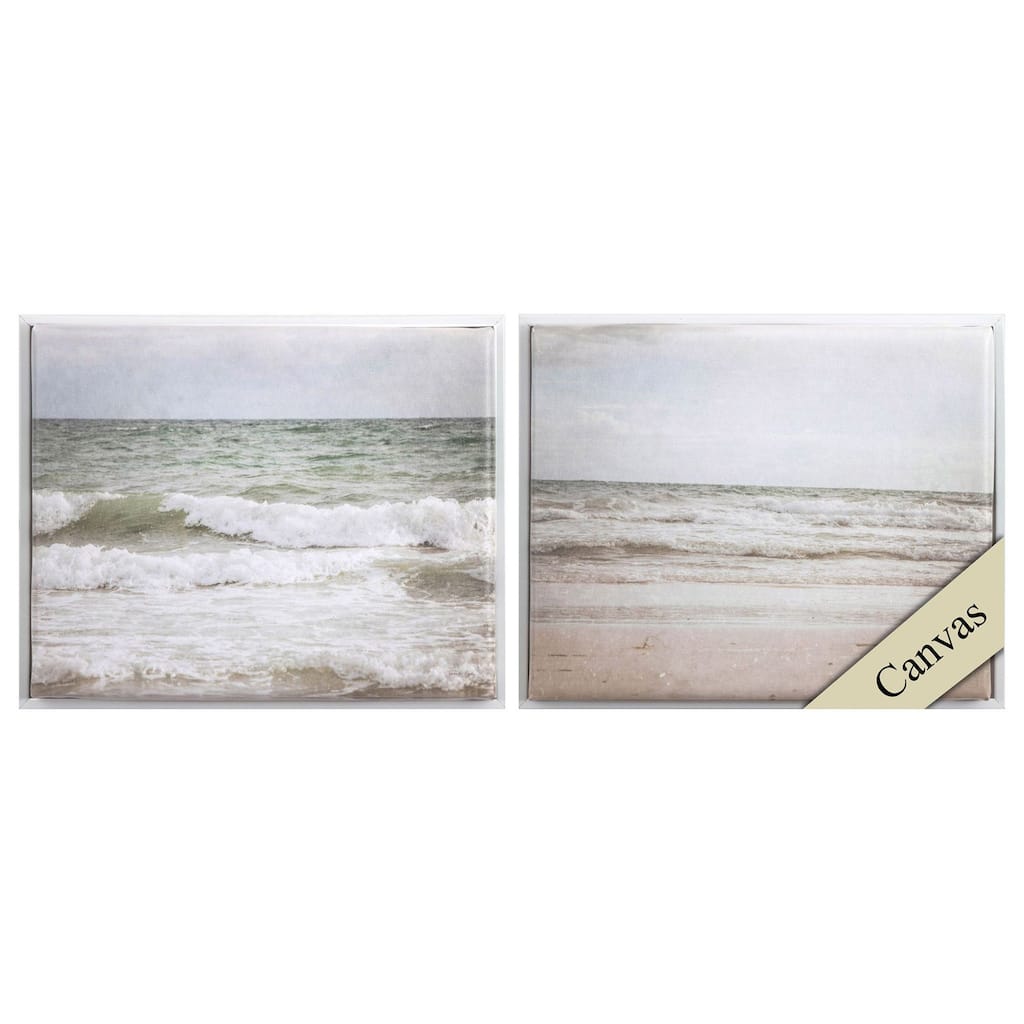 Ocean Breeze A S/2 - Giclee on Canvas