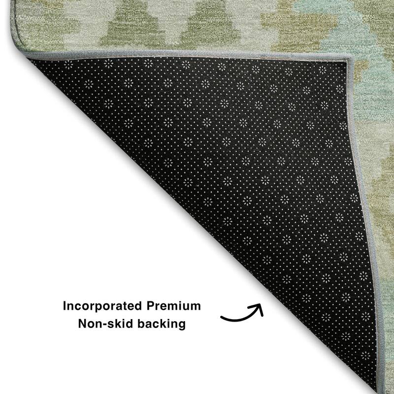 Premium Washable Super Soft Traditional Global Mayfield Rug