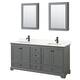Option Dark Gray / Giotto Quartz Top / Matte Black