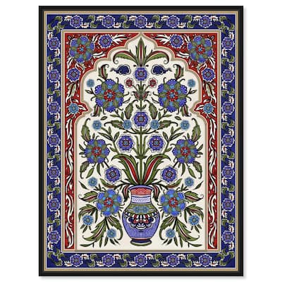 Royal Vase Bloom Canvas by Art Remedy