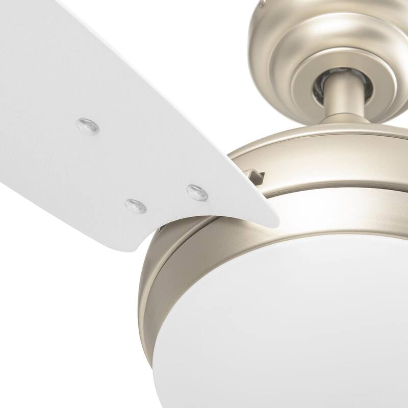 52" Honeywell Neyo Contemporary Indoor LED Ceiling Fan with Light, Remote Control