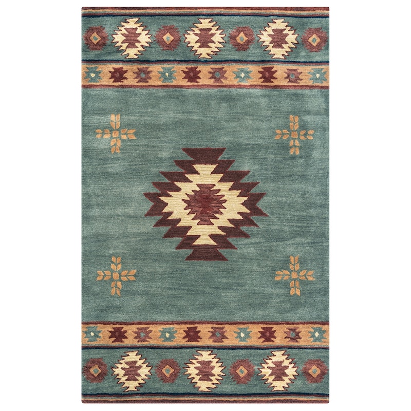 Alora Decor Ryder Southwestern Hand-tufted Wool Rug