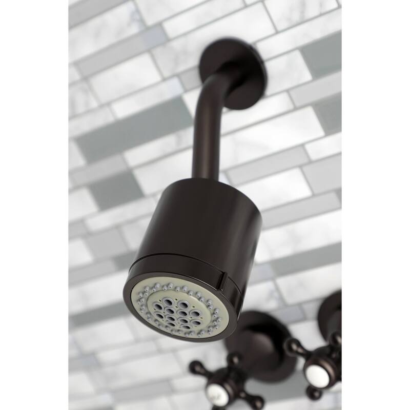 Metropolitan Three-Handle Tub and Shower Faucet