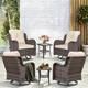 Option Cream-Brown Wicker