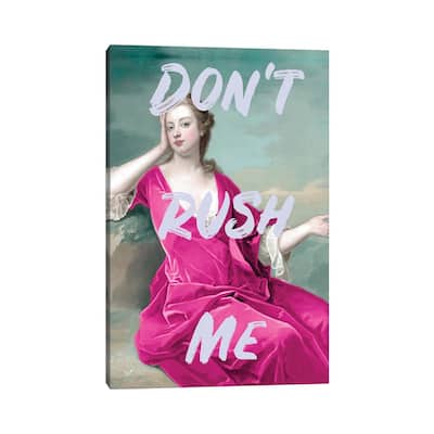 iCanvas "Don't Rush Me Duchess - Maximalist" by Ruby and B Canvas Print