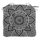 Indoor/Outdoor Cotton Mandala Chair Seat Pads Cushions - Fade and Water ...