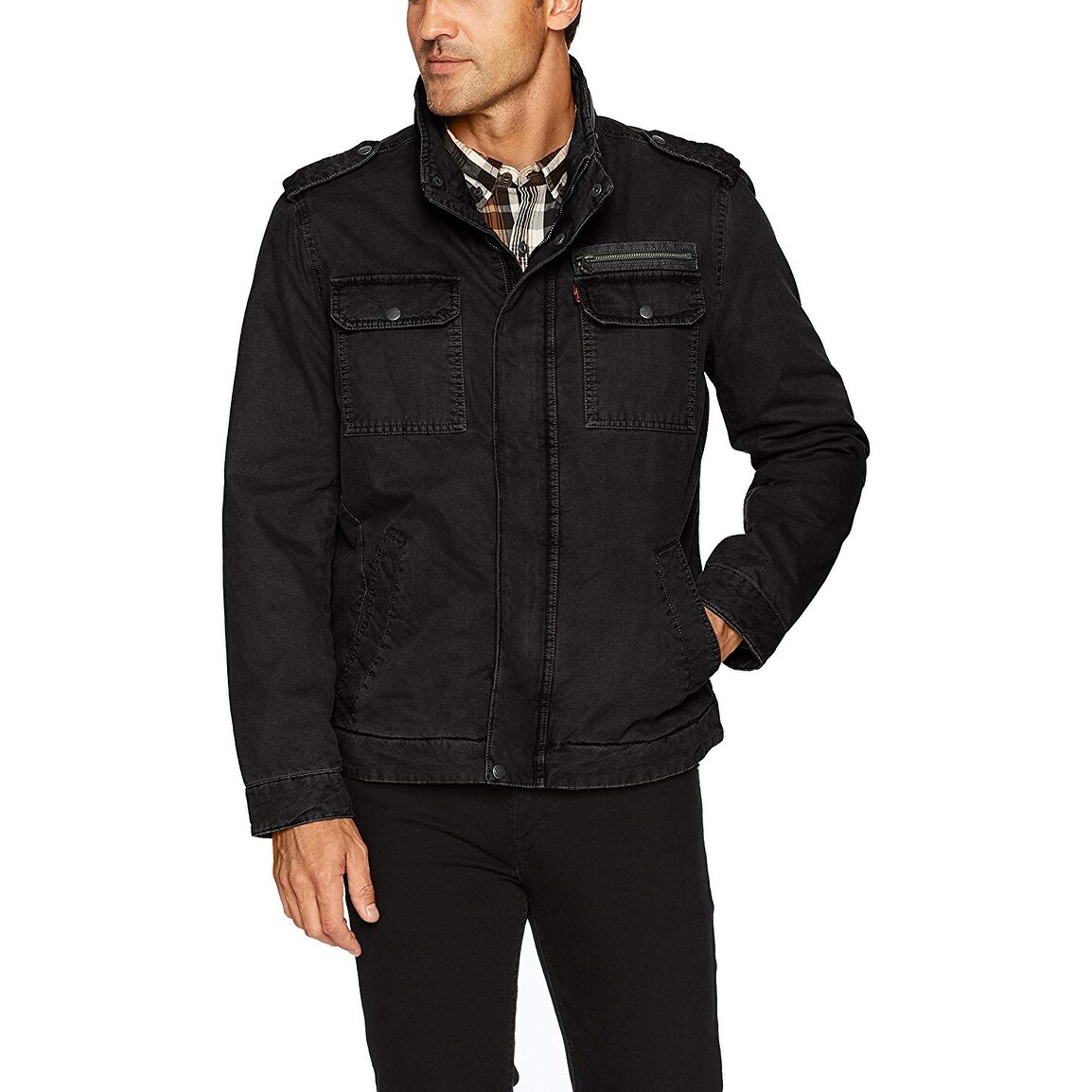 levi's two pocket military jacket