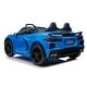 24v Chevrolet Corvette C8 2-seater Ride On Blue - Bed Bath & Beyond 