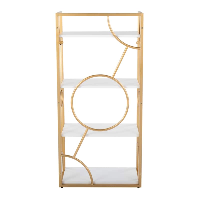 Silver Orchid Loretta Bookcase