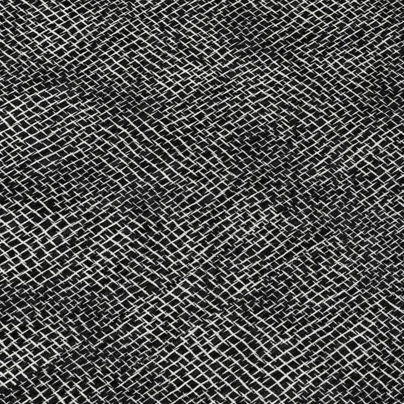 Machine Washable Indoor/ Outdoor Solid Modern Chantille Rug