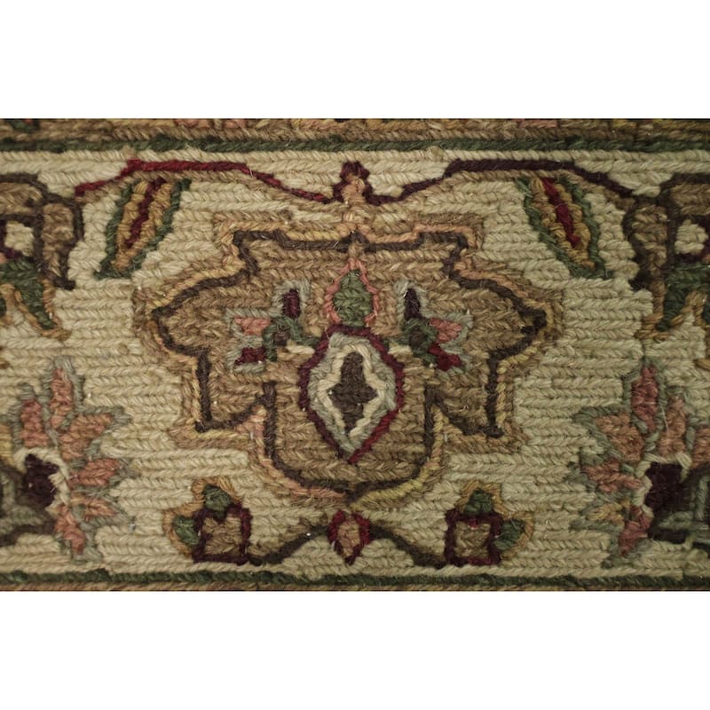 Hand Knotted Oriental 100% Wool Carpet Traditional Brown Sumak Area Rug - 6' 1'' X 4' 1''