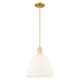Option Satin Gold / Matte White