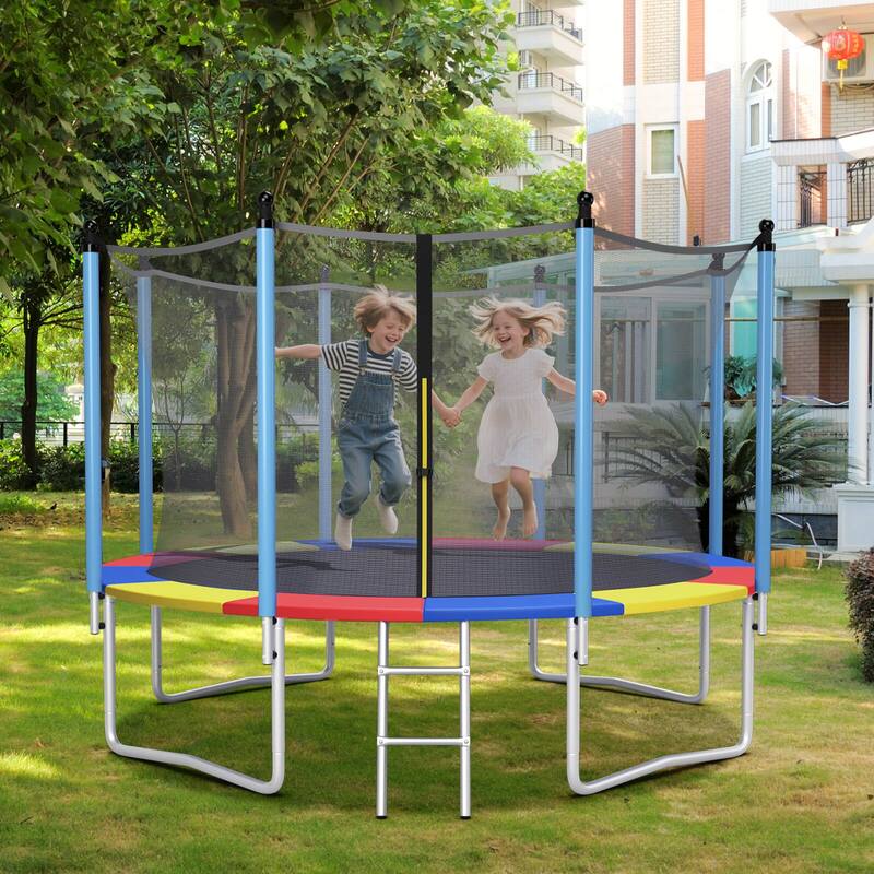 Gymax 14FT Trampoline Spring Cover Universal Trampoline Replacement