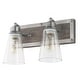 preview thumbnail 12 of 13, Carbon Loft Antique Bathroom Vanity Silver Linear Wall Sconce