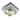 Atlas Lighting Crystal Integrated LED Faceted Crystal Glass and Metal Flush Mount - 6.38 inch Wide
