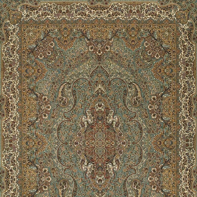 HomeRootsMedallion Traditional Runner Area Rug