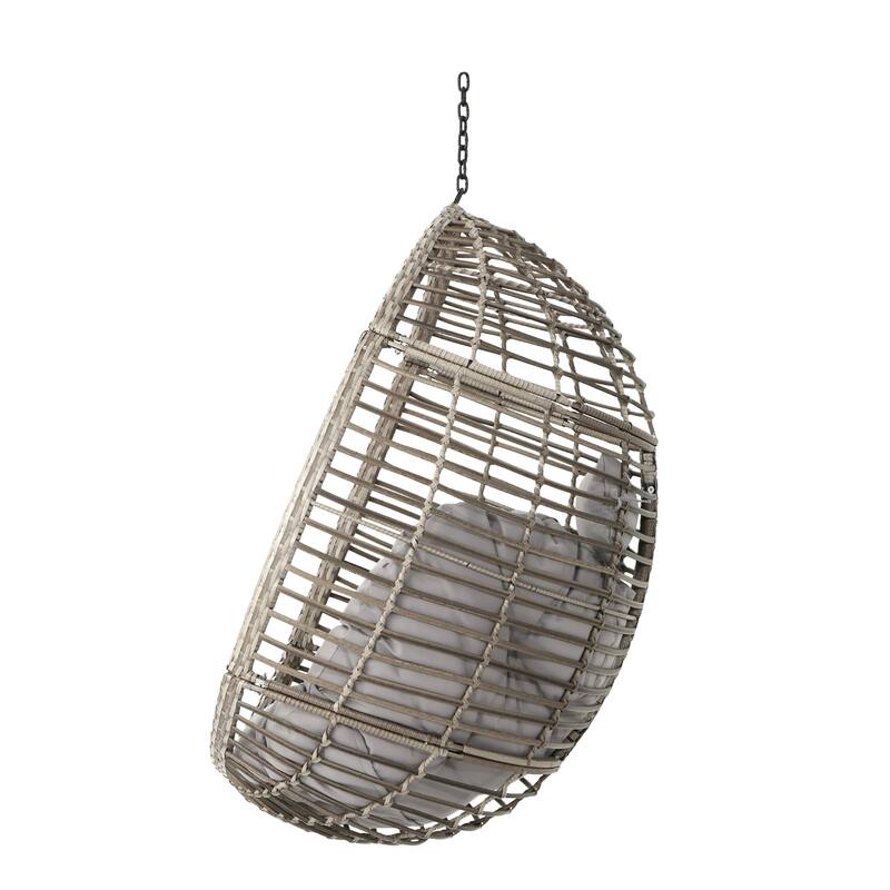 Layla Wicker Hanging Chair by Christopher Knight Home