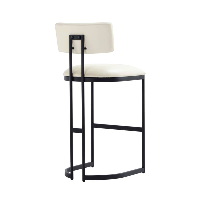 Manhattan Comfort Juno Metal Barstool