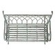 preview thumbnail 38 of 41, SAFAVIEH Ressi Victorian Scroll Iron Outdoor Rocking Bench. - 43 in. W x 33 in. D x 37 in. H