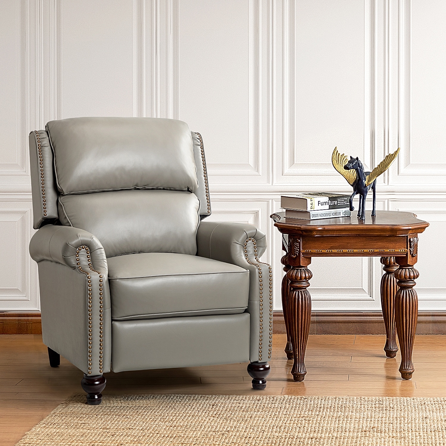 100 leather shop recliner chair