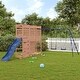 preview thumbnail 12 of 19, vidaXL Swing Set Outdoor Backyard Wooden Playground Equipment for Kids Age 3-8 124.4" x 210.2" x 81.5" Douglas