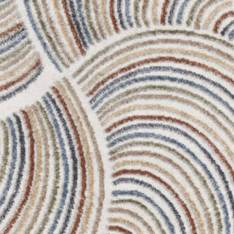 Pino Power Loomed Abstract Low Pile Area Rug By HomeRoots