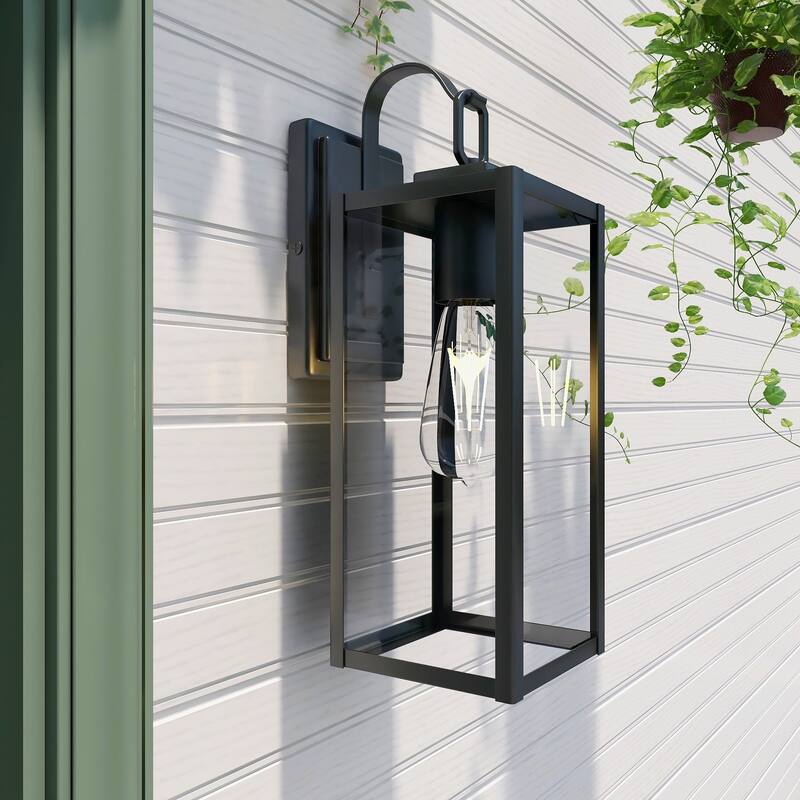 Dusk to Dawn Waterproof Wall Sconce Light Fixture for Porch
