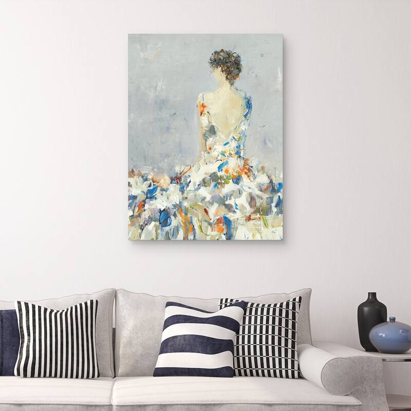 Summer Dress by Lisa Ridgers Canvas Art Print