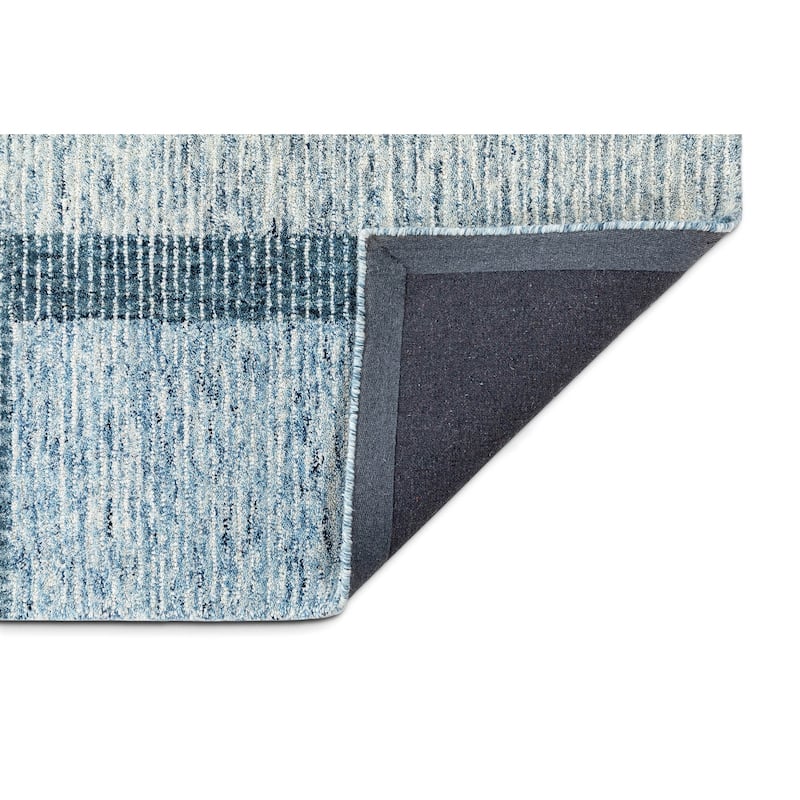Terra by Obeetee Jaipur Abstract Blue Rug