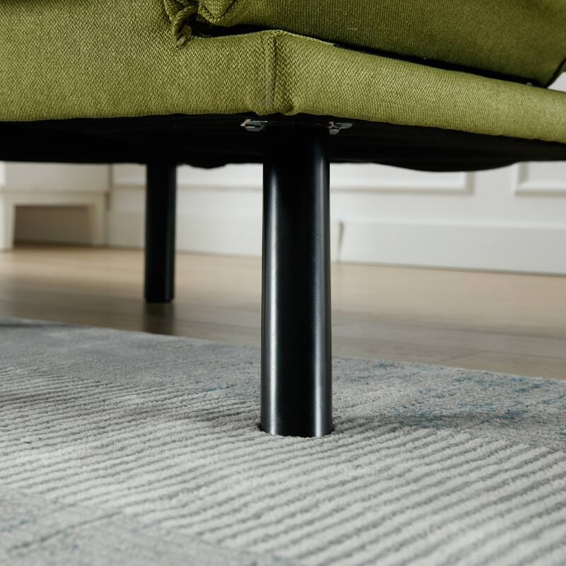 Sofa With Thick Cushion,Sofa Bed,Sleeper Sofa With Metal Feet