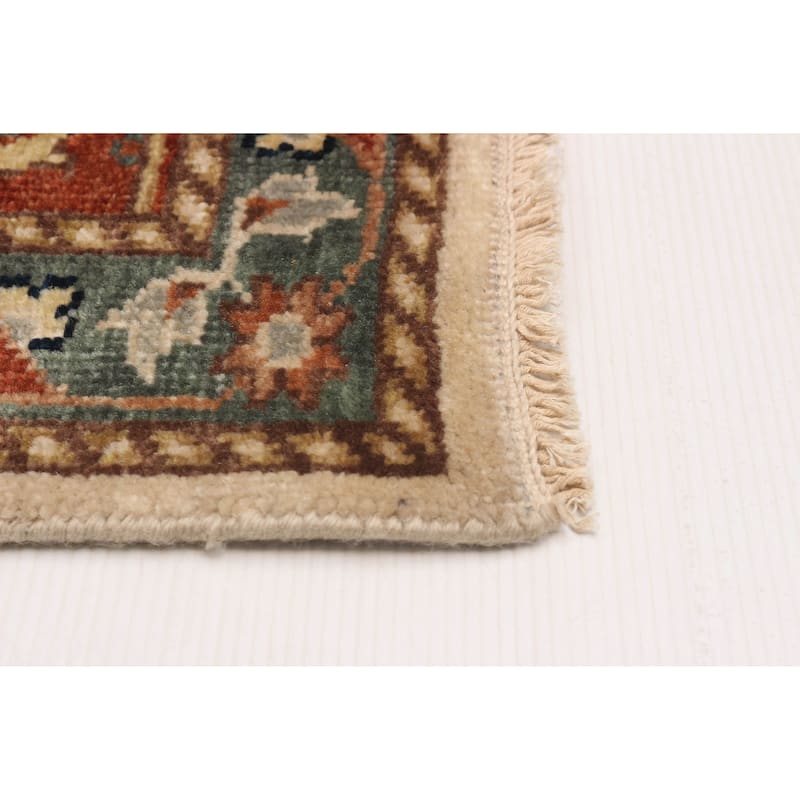 ECARPETGALLERY Hand-knotted Jules Sultane Ivory Wool Rug - 8'10 x 11'9