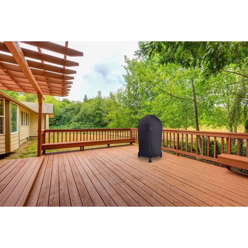 Cookout Heavy Duty Cover for 30-In. Kettle Grill, Black - N/A