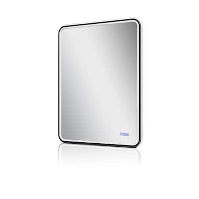 ExBrite Bathroom LED Mirror with Defog, Stepless Dimming