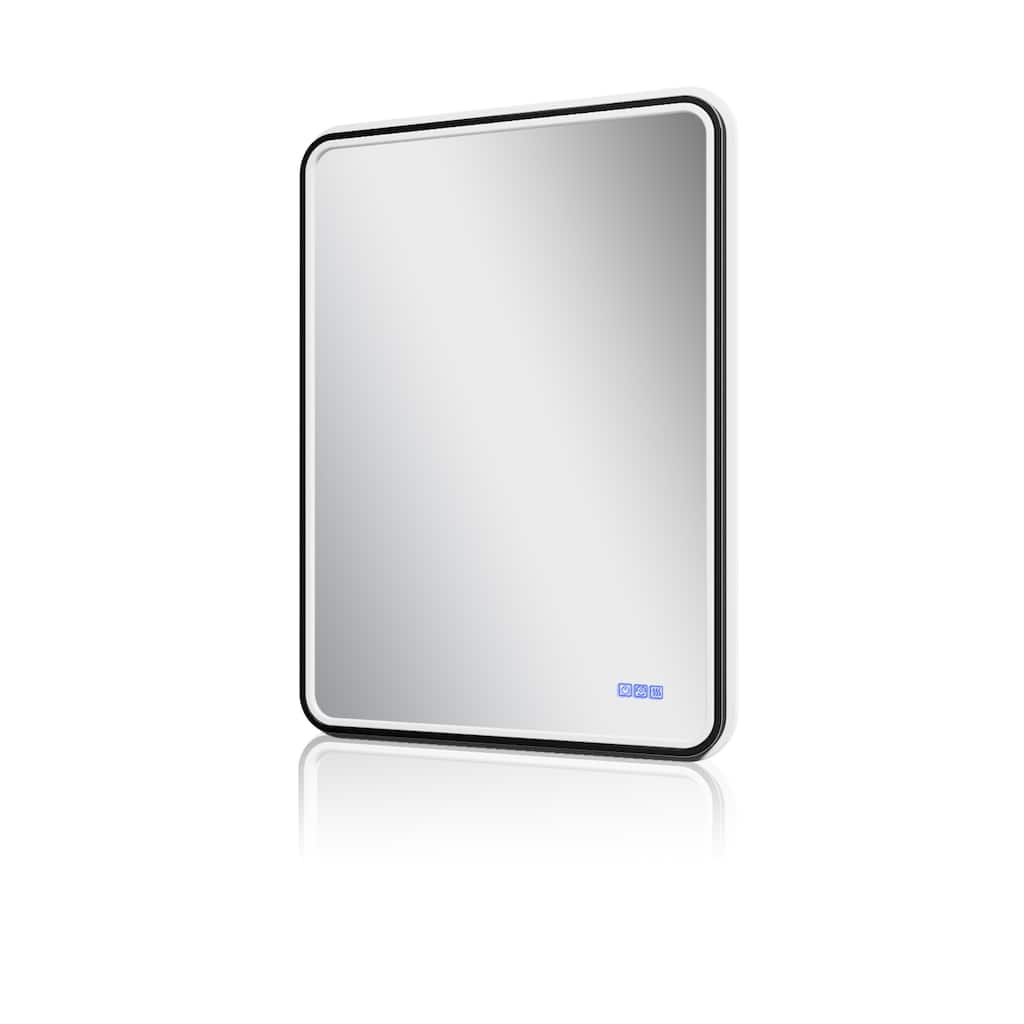 ExBrite Bathroom LED Mirror with Defog, Stepless Dimming